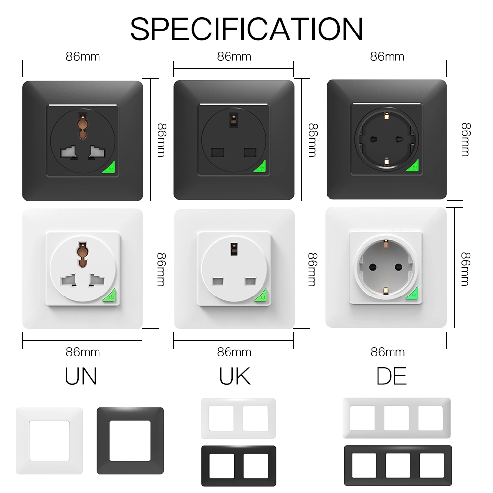 UK Standard British WiFi Smart Wall Socket