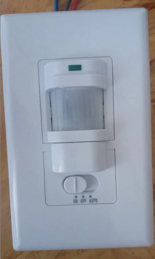 Es-P28b Square Shape Wall Flush PIR Mount Sensor Switch