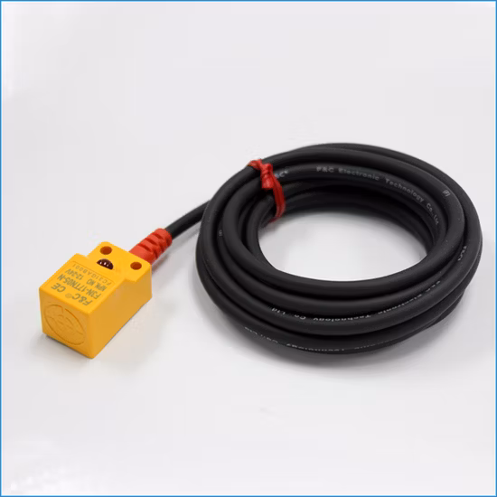 Square Inductive Proximity Sensor Switch Front Sensing 5mm Inductive Proximity Switch with CE
