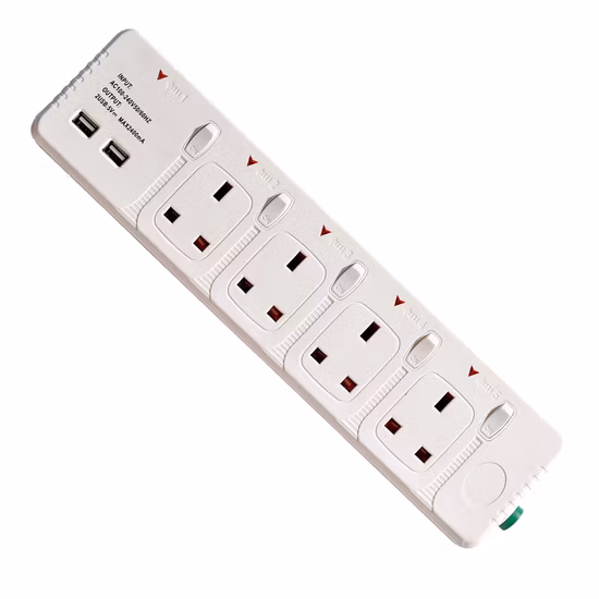 Extension Socket with USB Ports